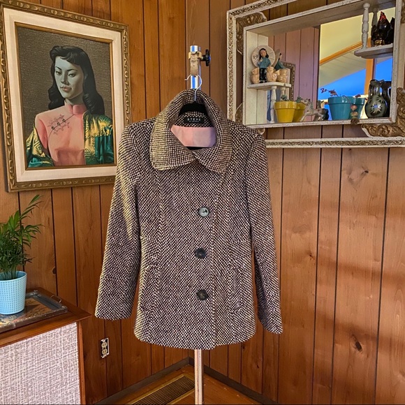 Steve by Searle Jackets & Blazers - Steve by Searle Wool Blend Tweed Jacket